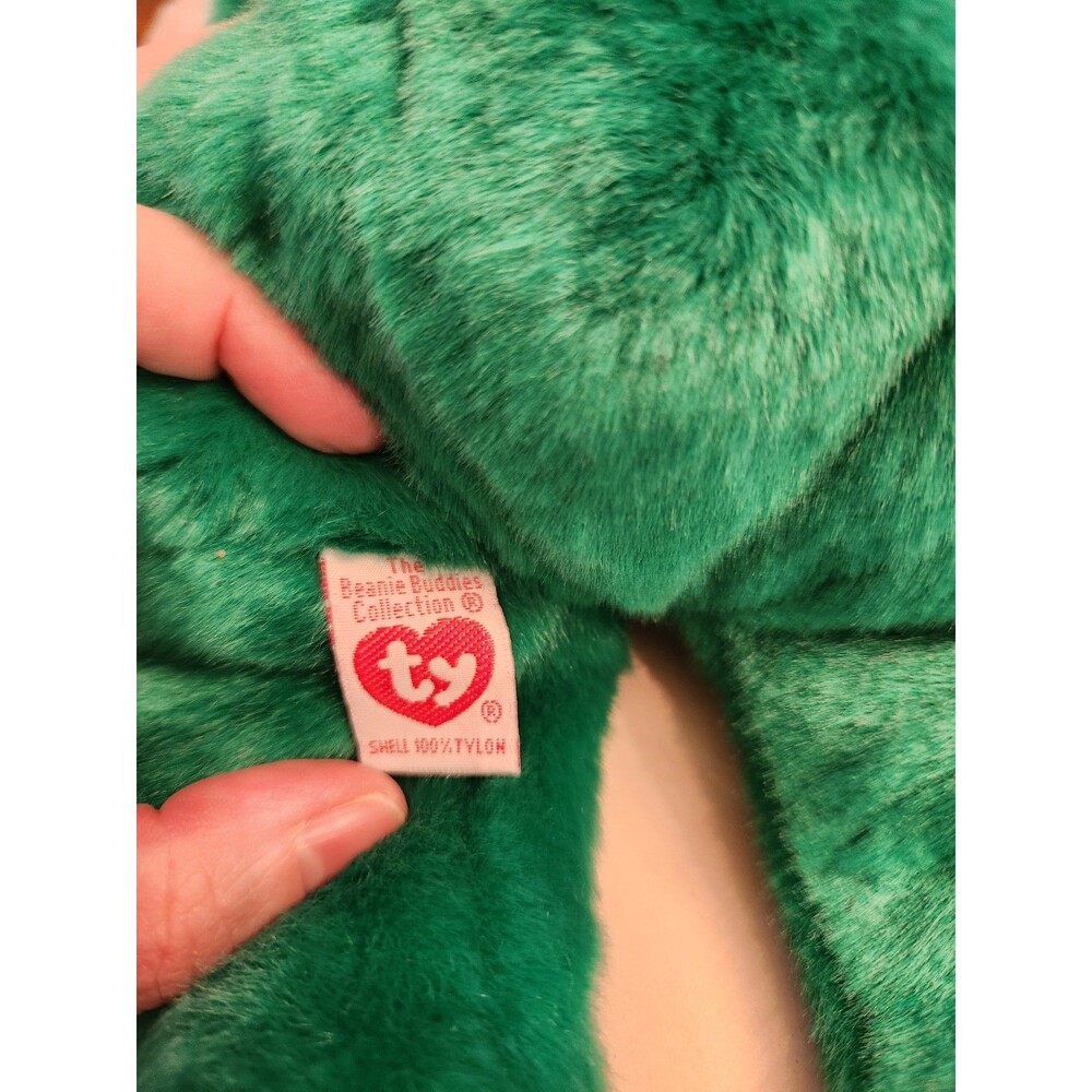 Authentic Ty Beanie Buddy Erin - Picture 3 of 7